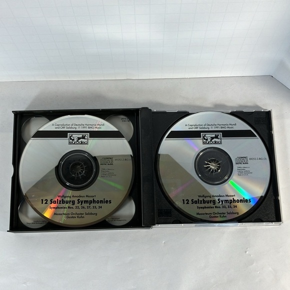 Mozart 12 Salzburg Symphonies 3 CDs - Picture 4 of 7